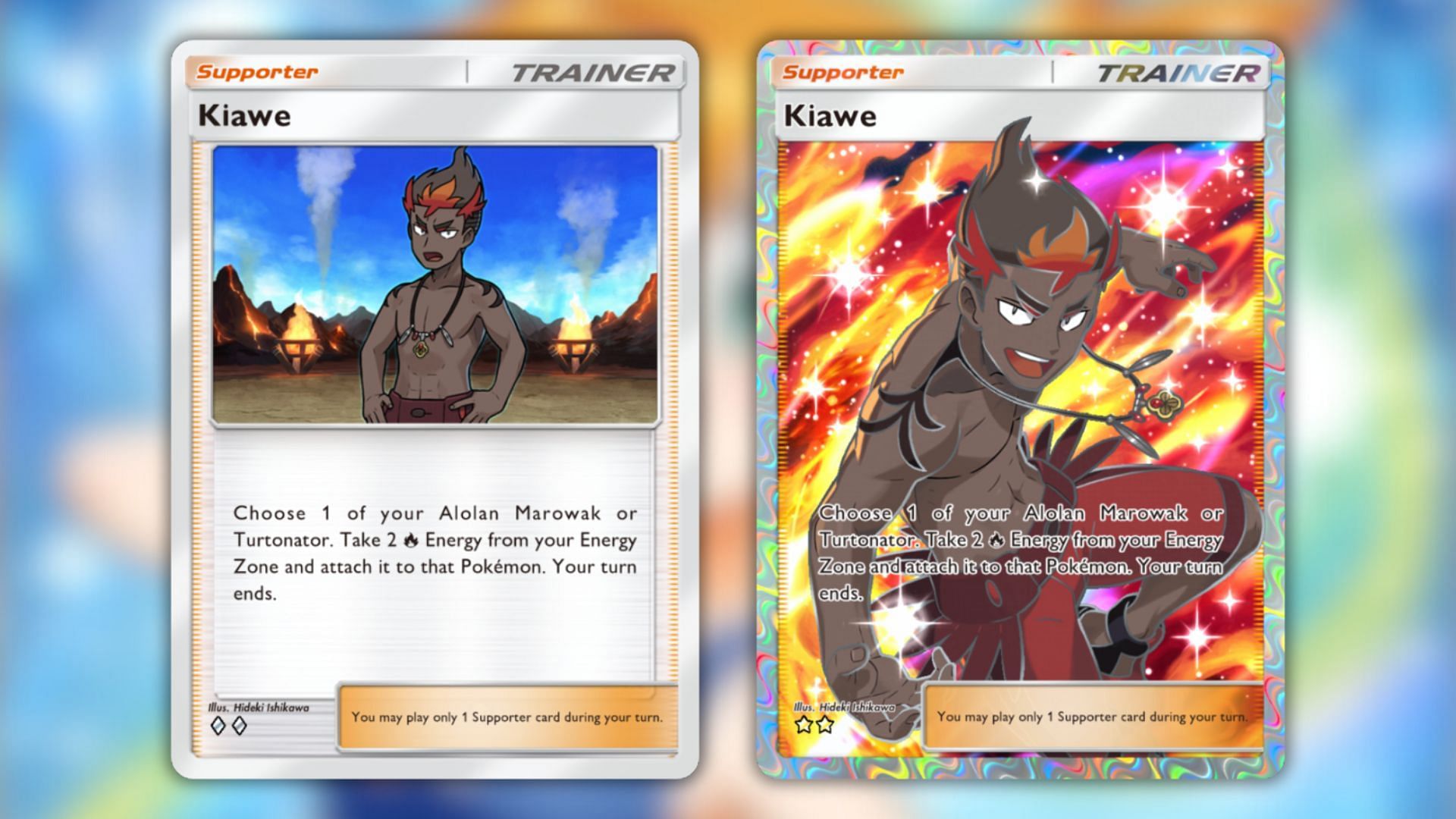All Kiawe variants in the game (Image via The Pokemon Company)